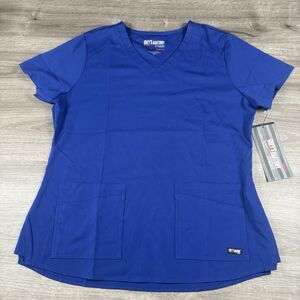 Grey's Anatomy Blue Fitted Short Sleeve T-Shirt